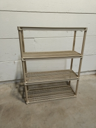 Plastic rack - 122x46x160cm